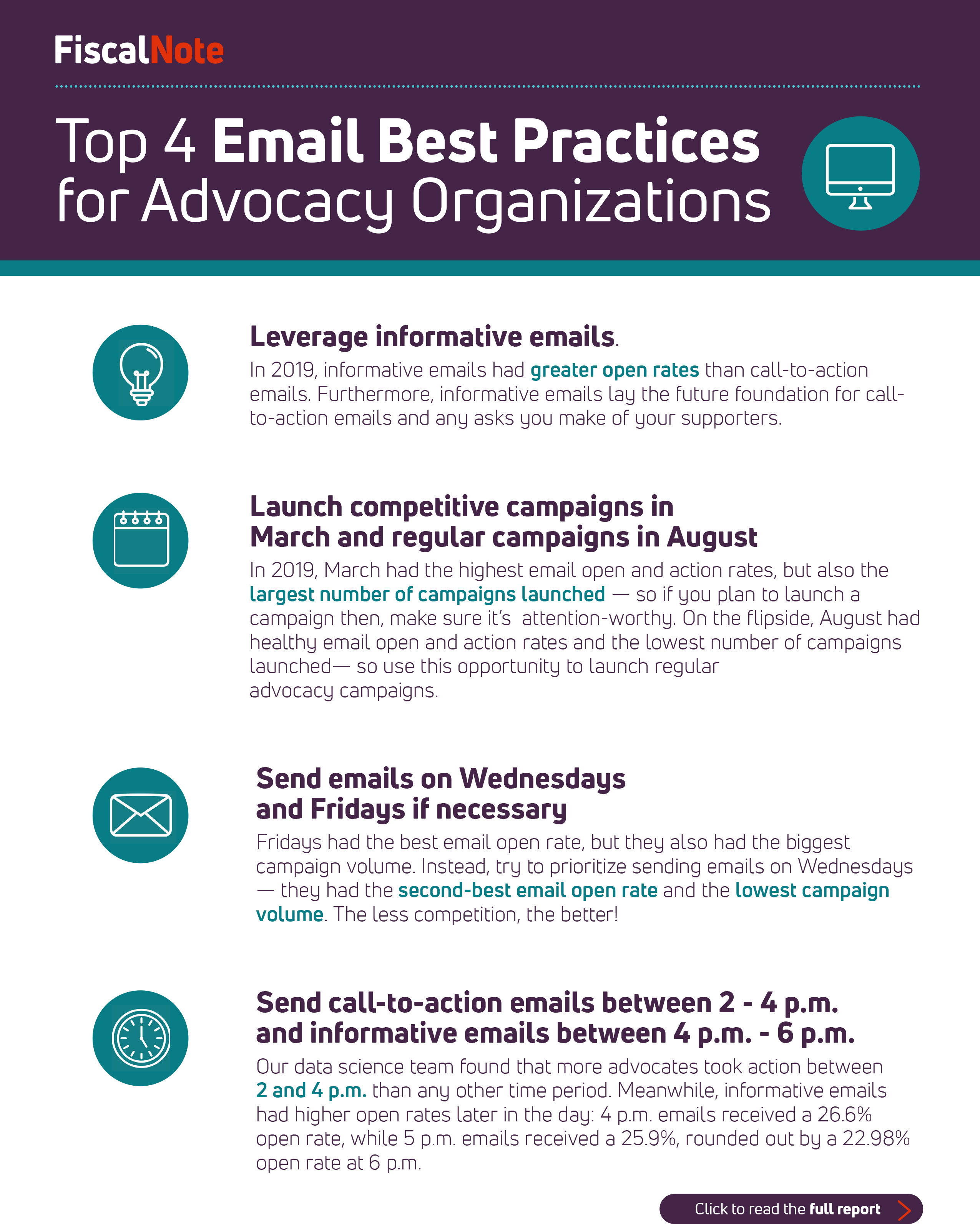 FiscalNote Advocacy Email Best Practices FiscalNote Advocacy Email Best Practices