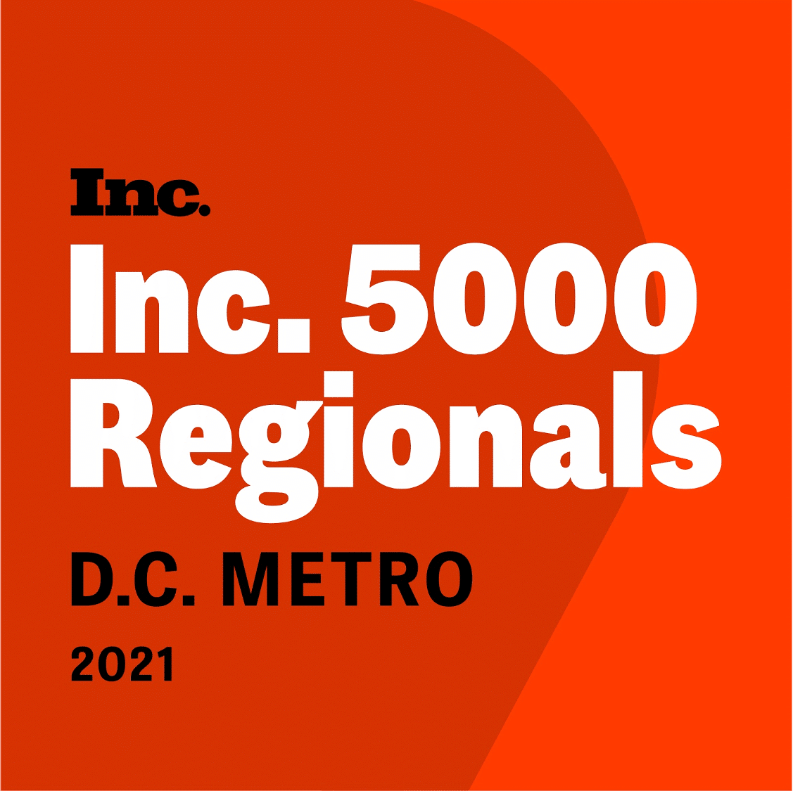 Inc. 5000 Regionals Award