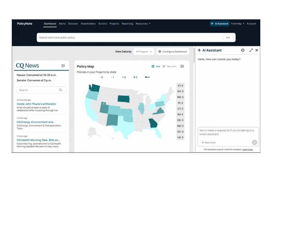 Verified Legislative & Regulatory Data