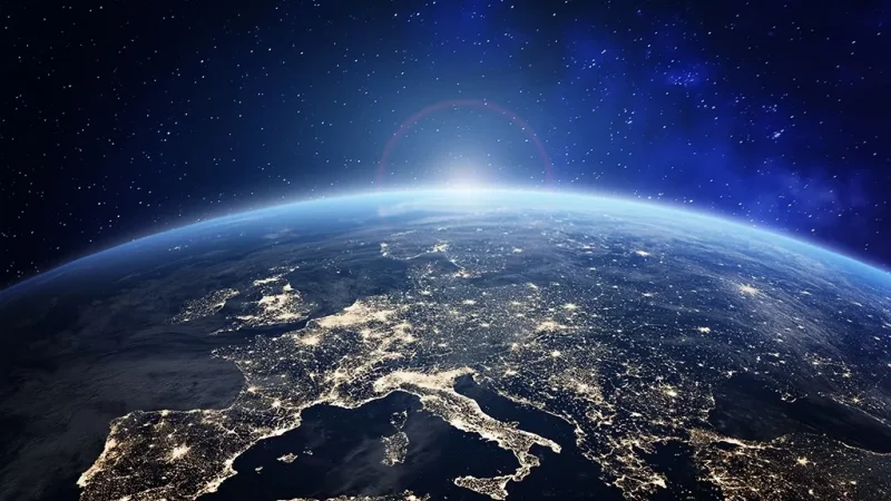 Italy from space