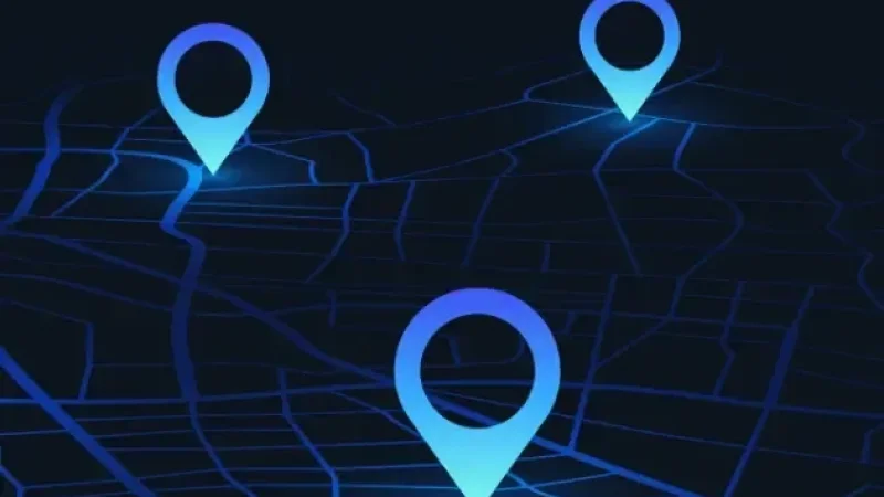 local tracking map