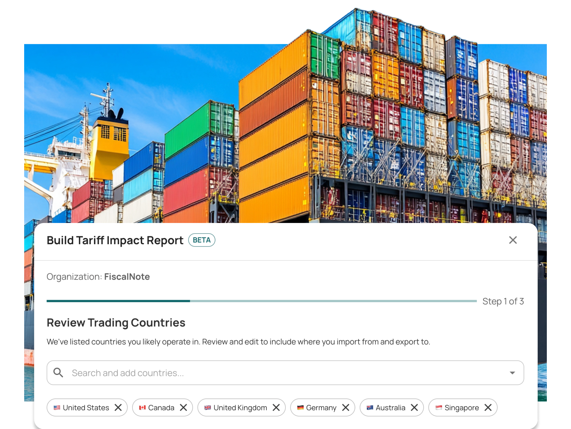 Determine Tariff Exposure